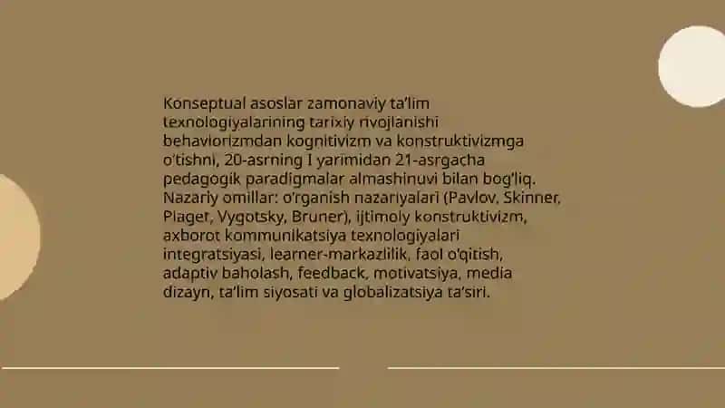 Zamonaviy taʼlim texnologiyalarining konseptual asoslari 4