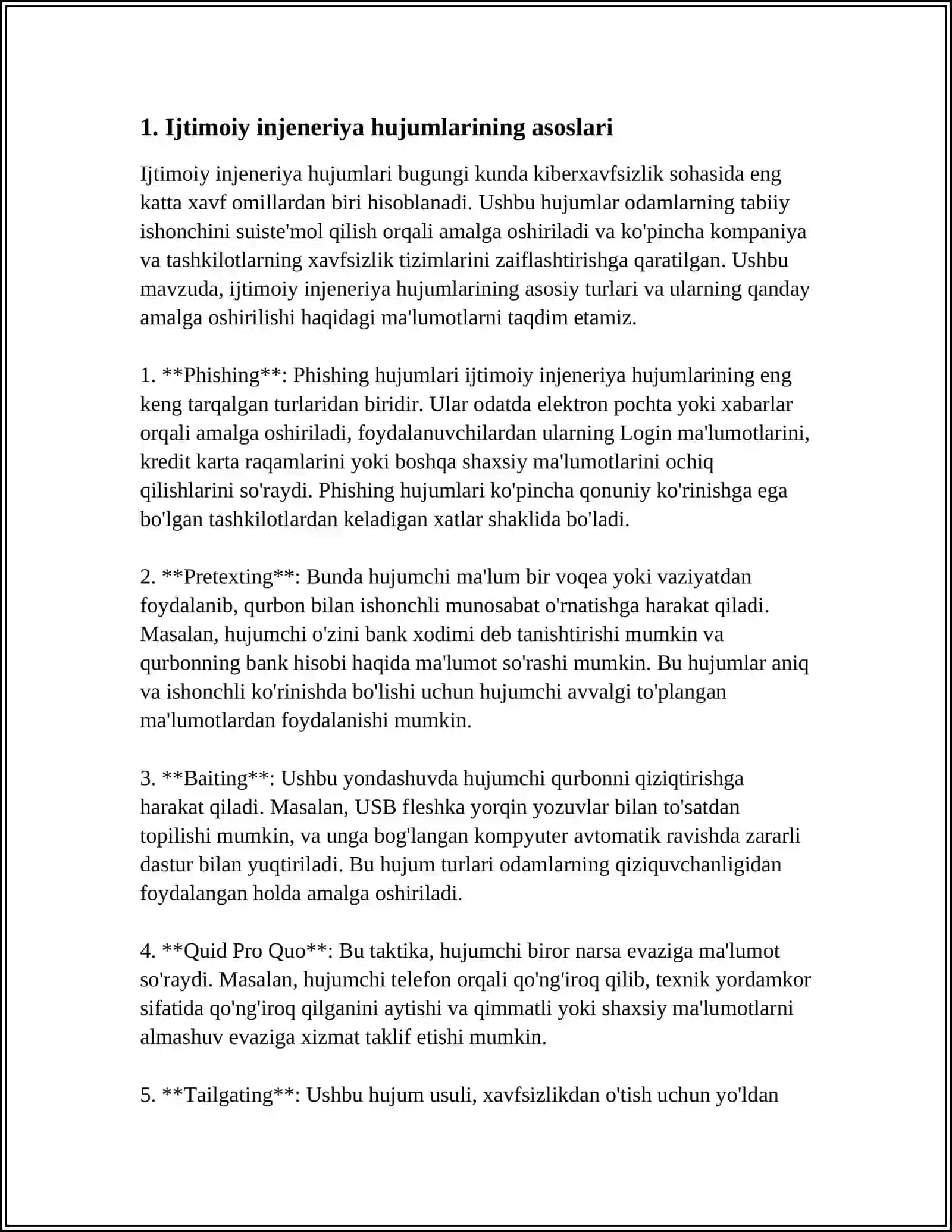 IJTIMOIY INJENERIYADA HUJUMLAR TAHLILI 4