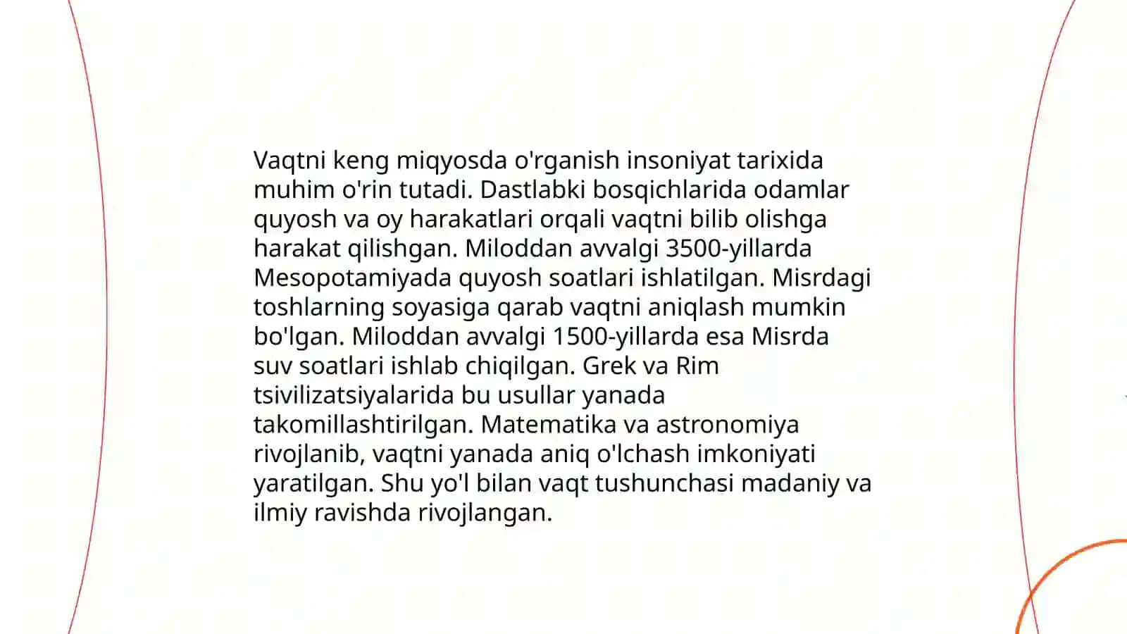 Bolalarning vaqtini idrok qilish 4