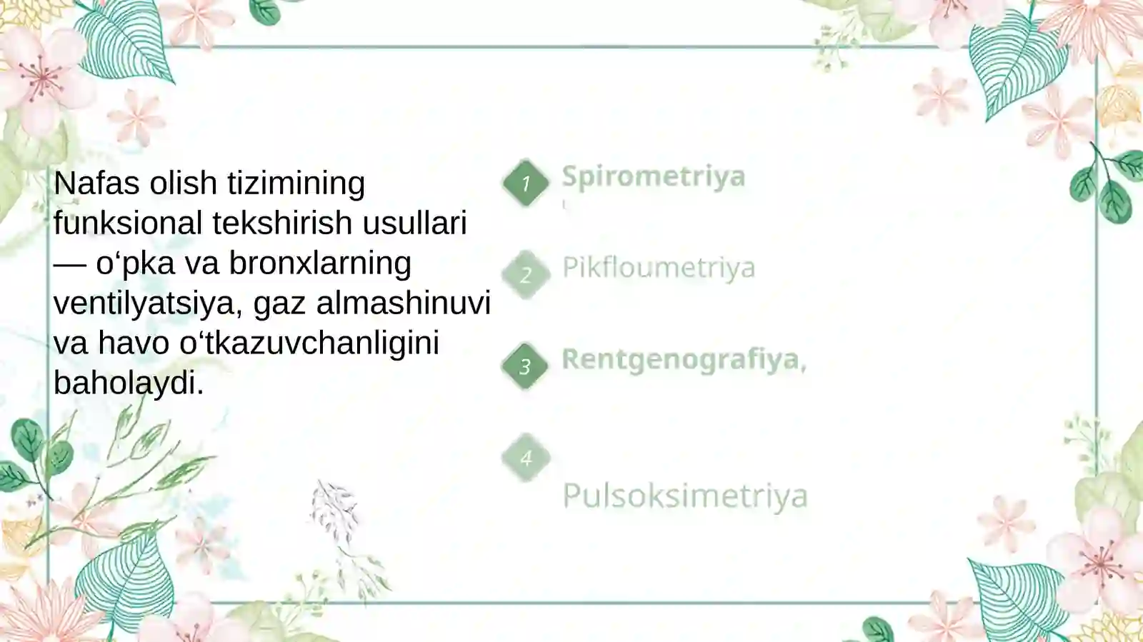 Nafas olish tizimi 4