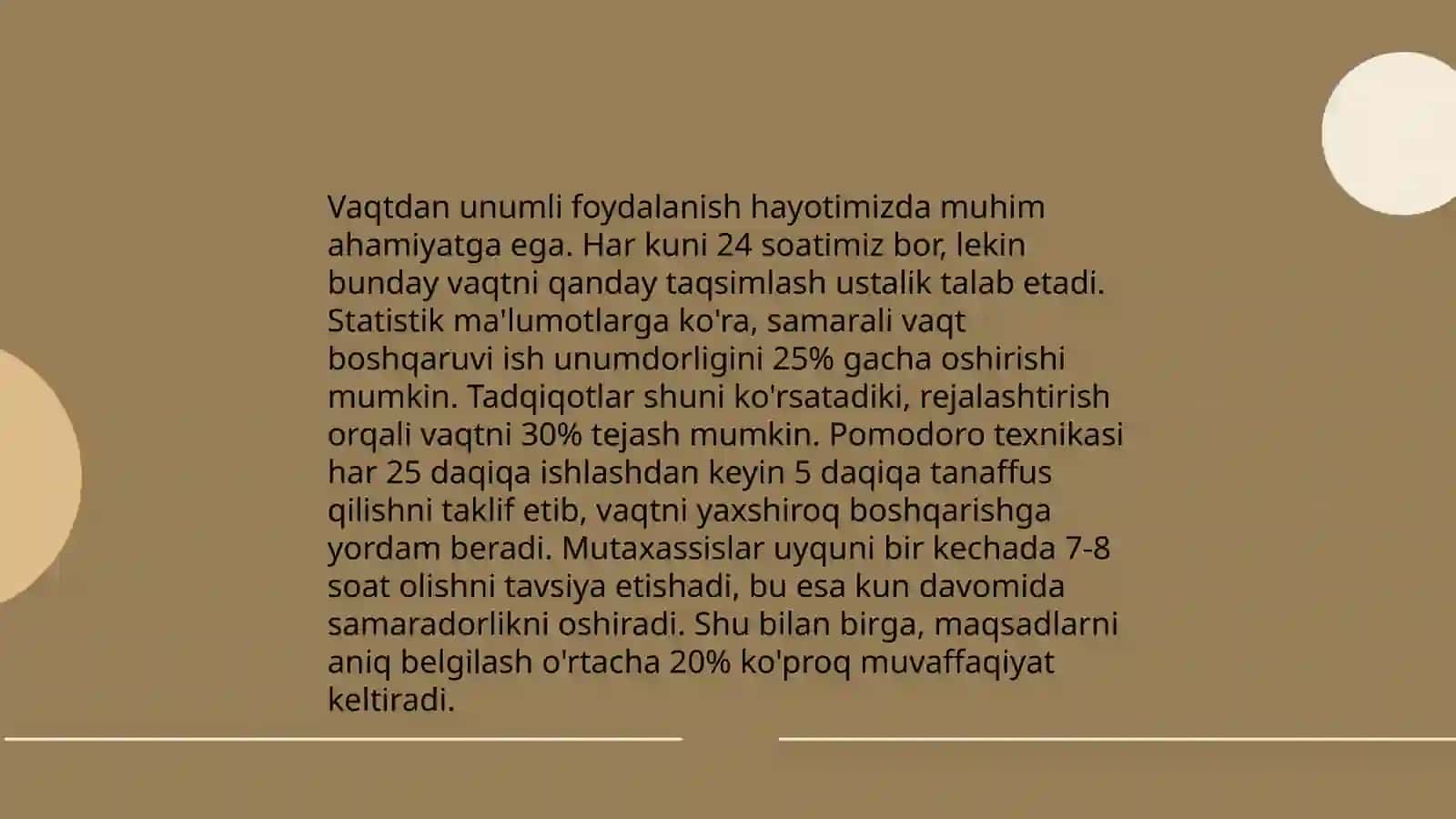 Vaqt-bebaho ne'mat 4
