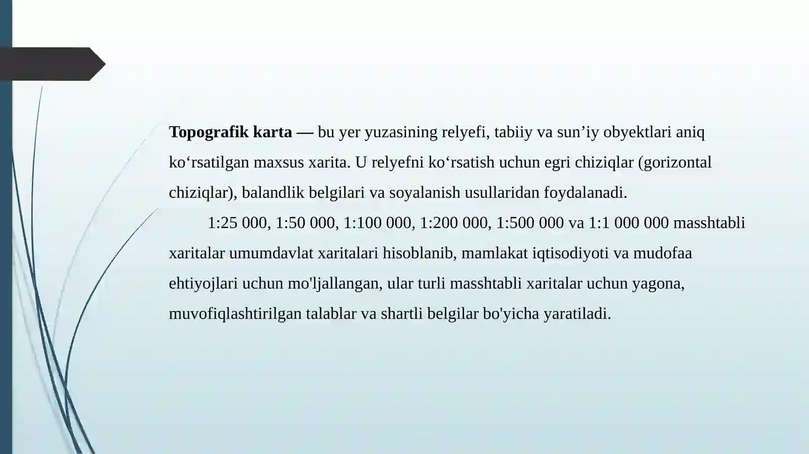 Topografik plan va kartalarni yangilash 4
