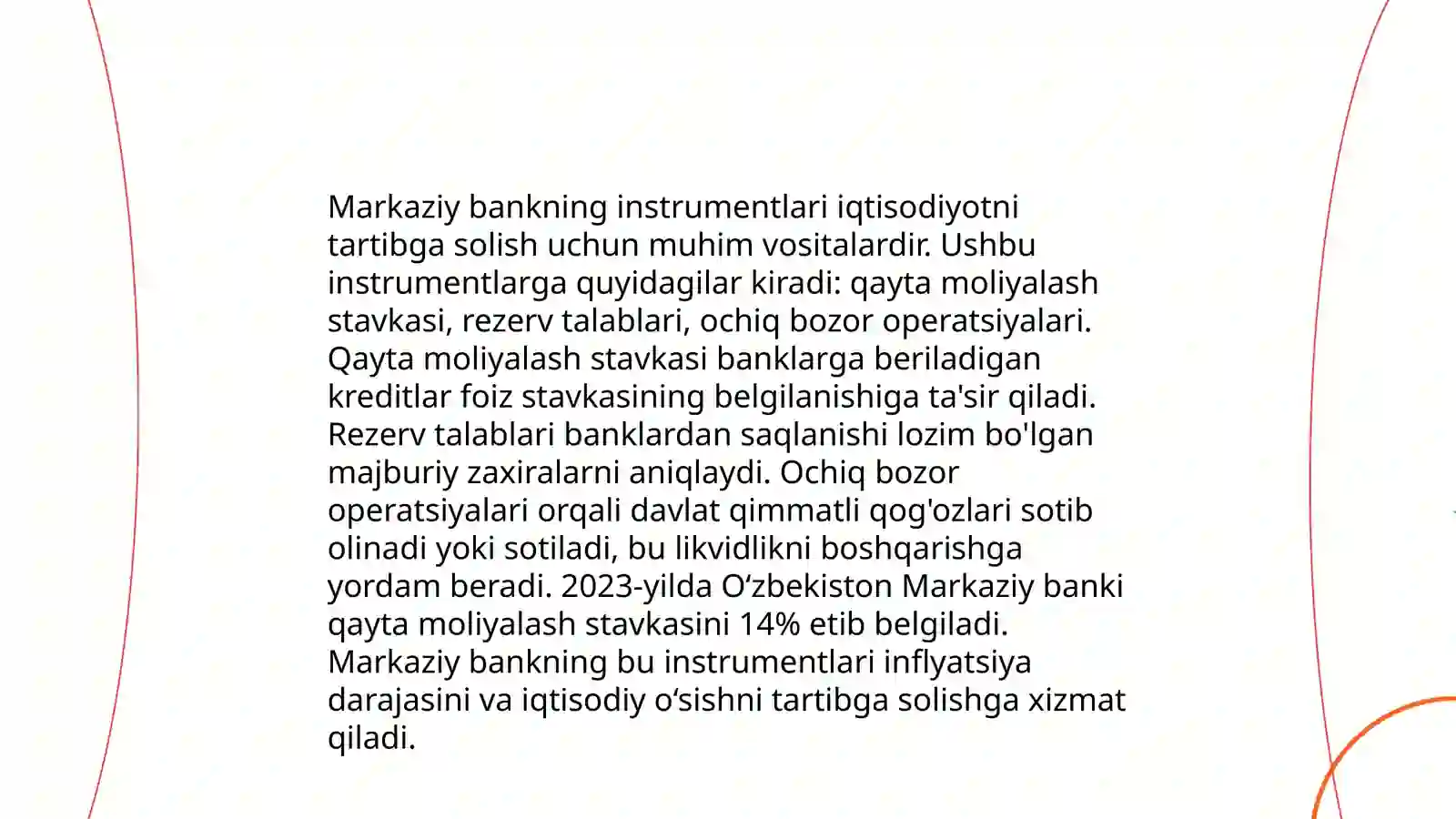 Markaziy bankning pul kredit siyosati 4