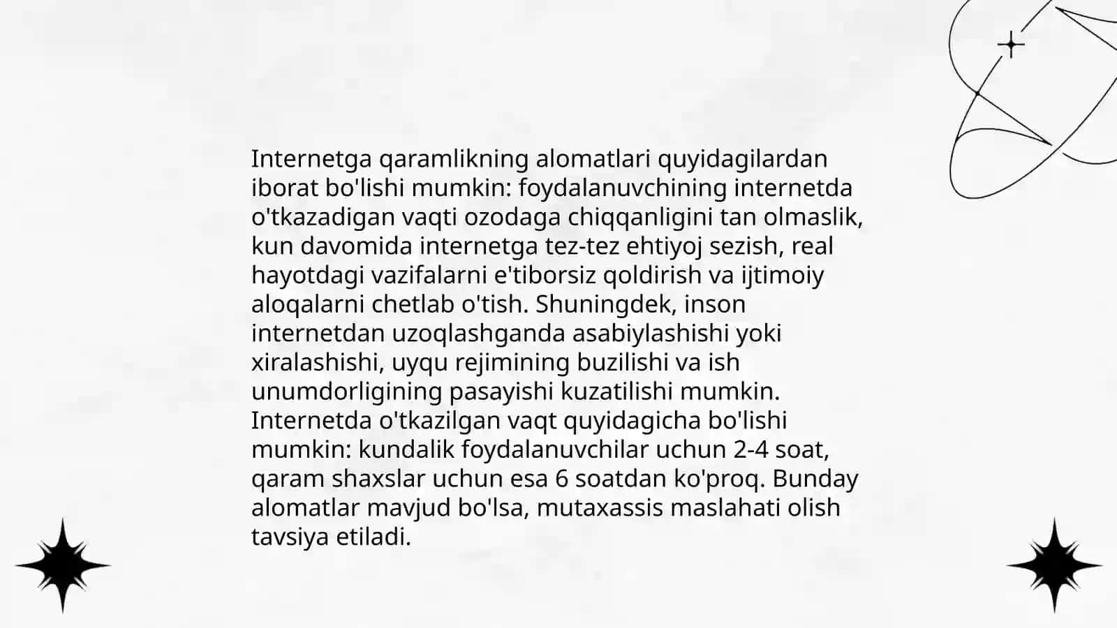 Virtual olam jozibadorligiga qaramlik va uning oqibatlari 4