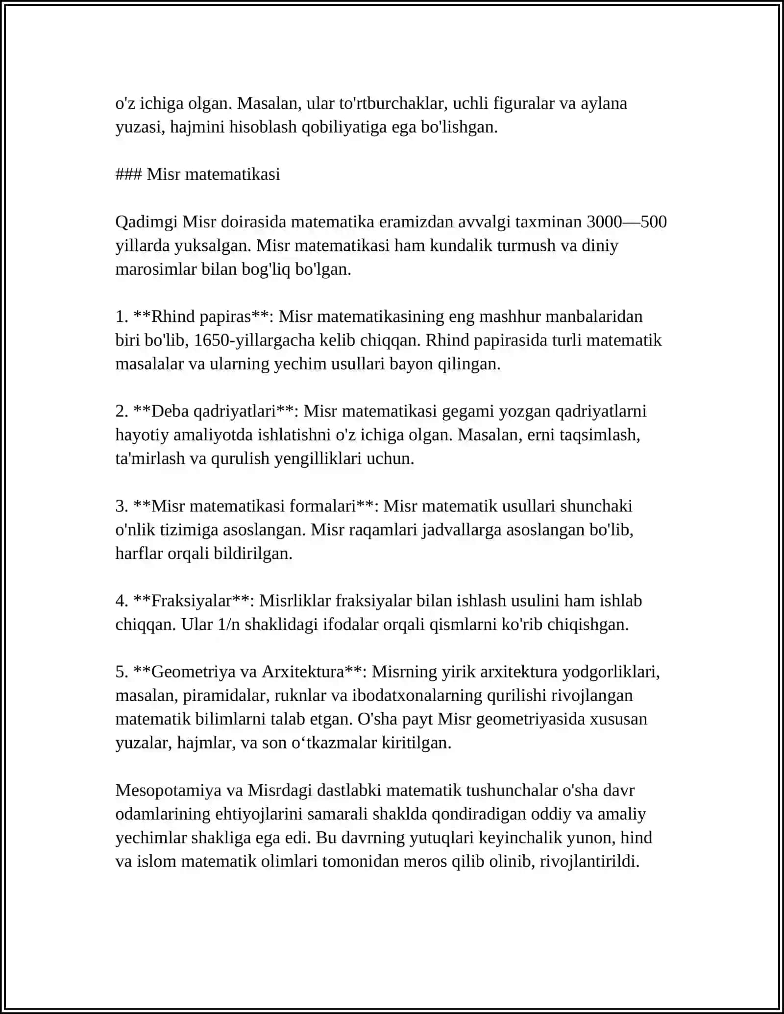 MATEMATIKA TARIXI 4