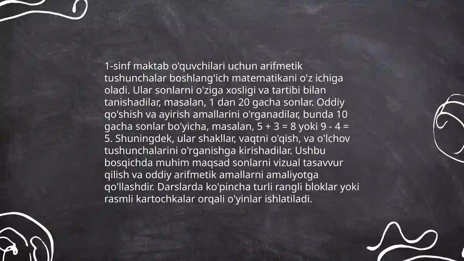 Arifmetik masalalar yechishga o'rgatish metodikasi 4