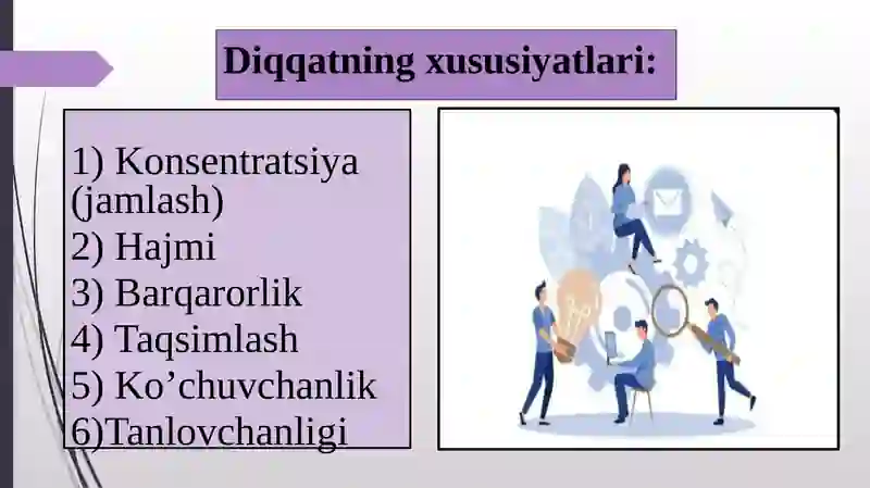 Diqqat mavzusida tadqimot 4