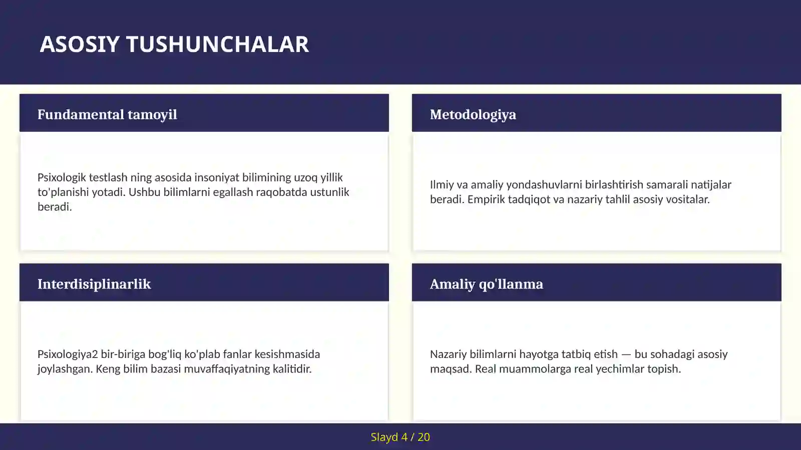 Psixologik Testlash 4