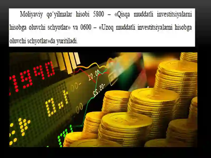 Qisqa muddatli investitsiyalar 4