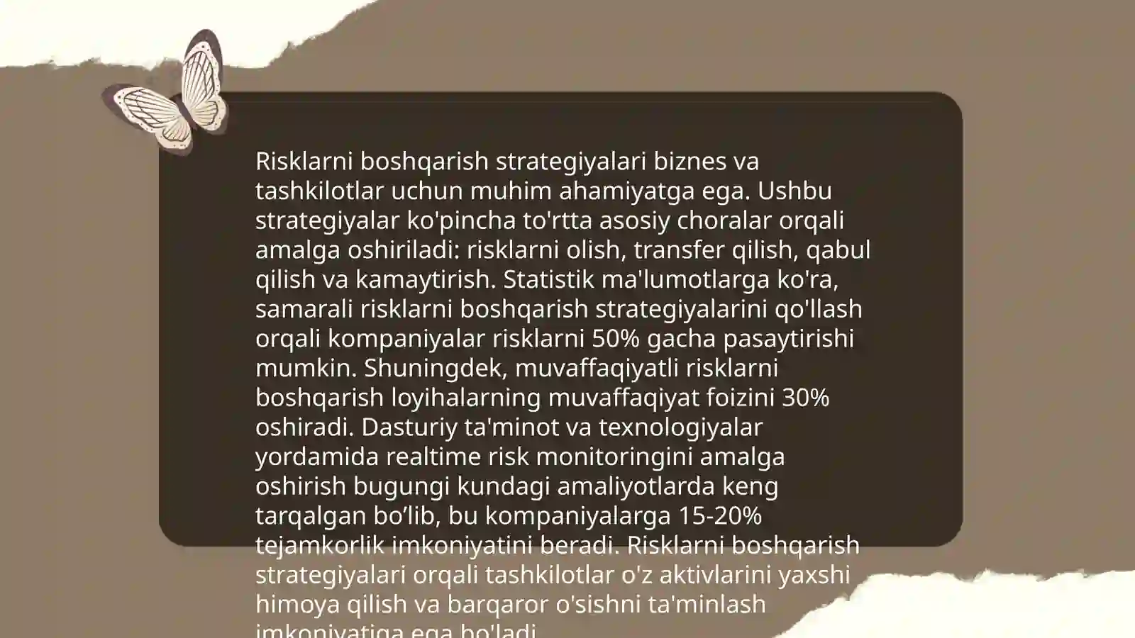 Korxonalarda moliyaviy risklar darajasini baholash modellari 4