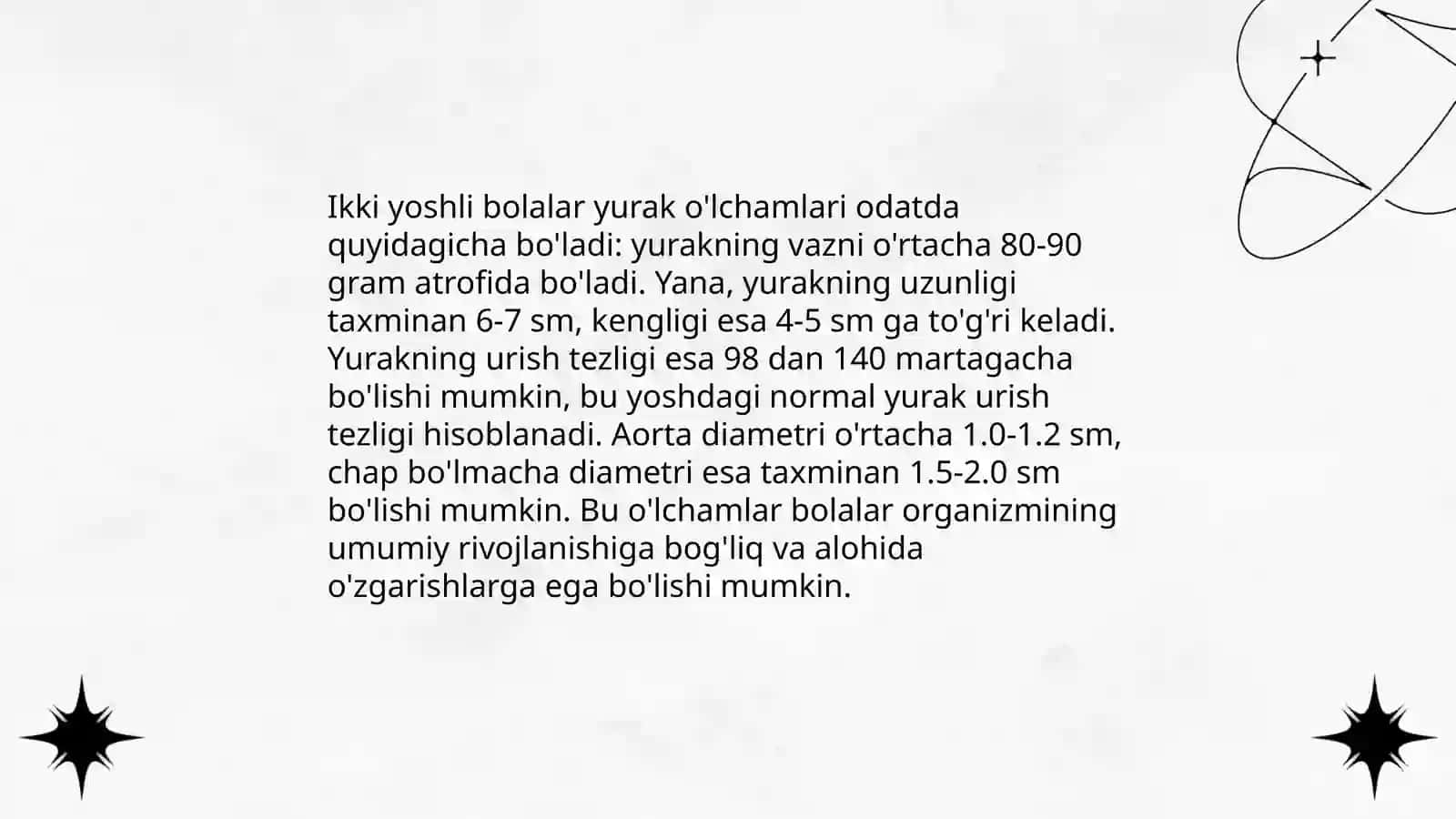 Bolalarda qon aylanish tizimi anatomik-fiziologik xususiyatlari 4