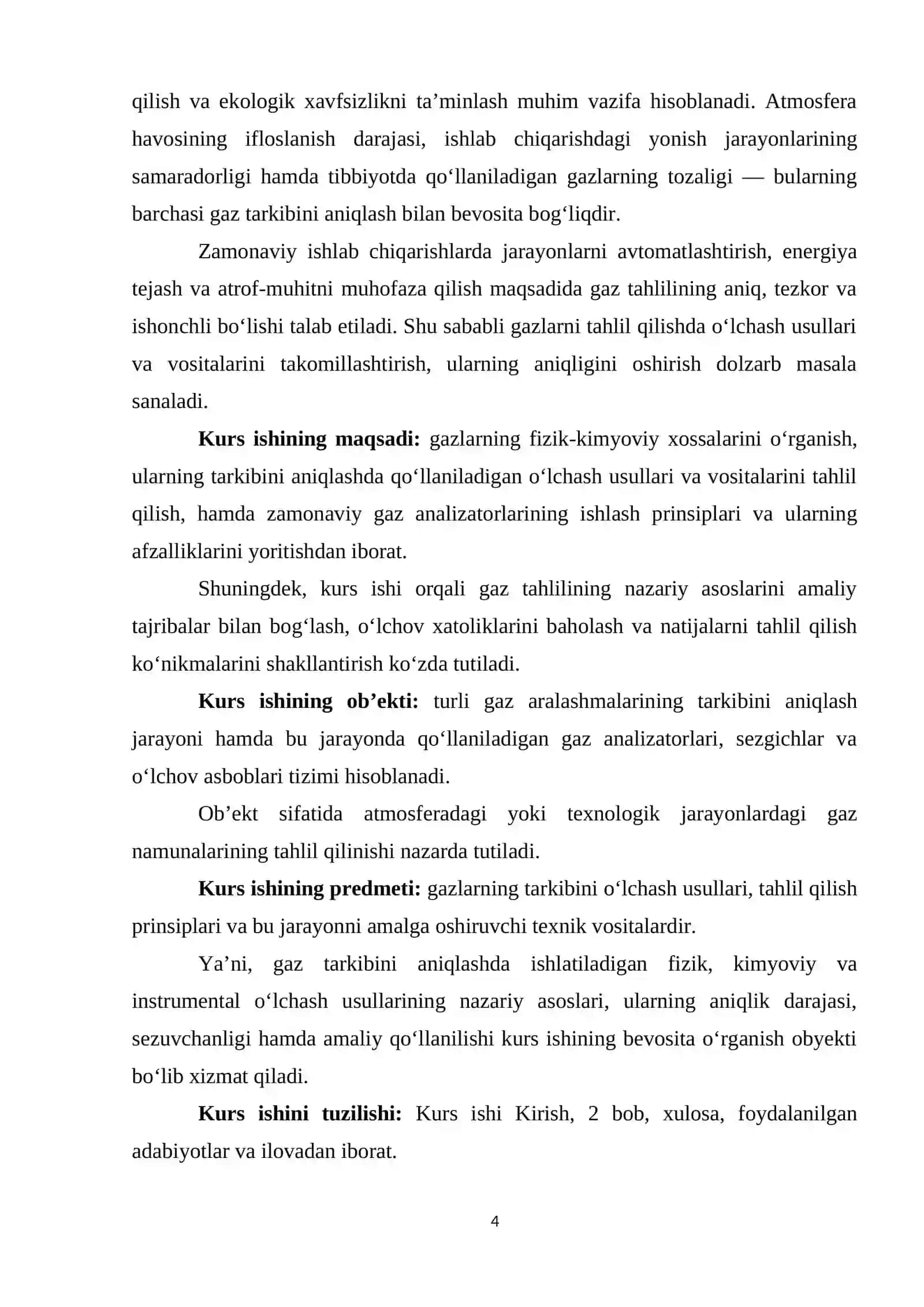 GAZLARNING TARKIBINI ANALIZ(TAHLIL) QILISH 4