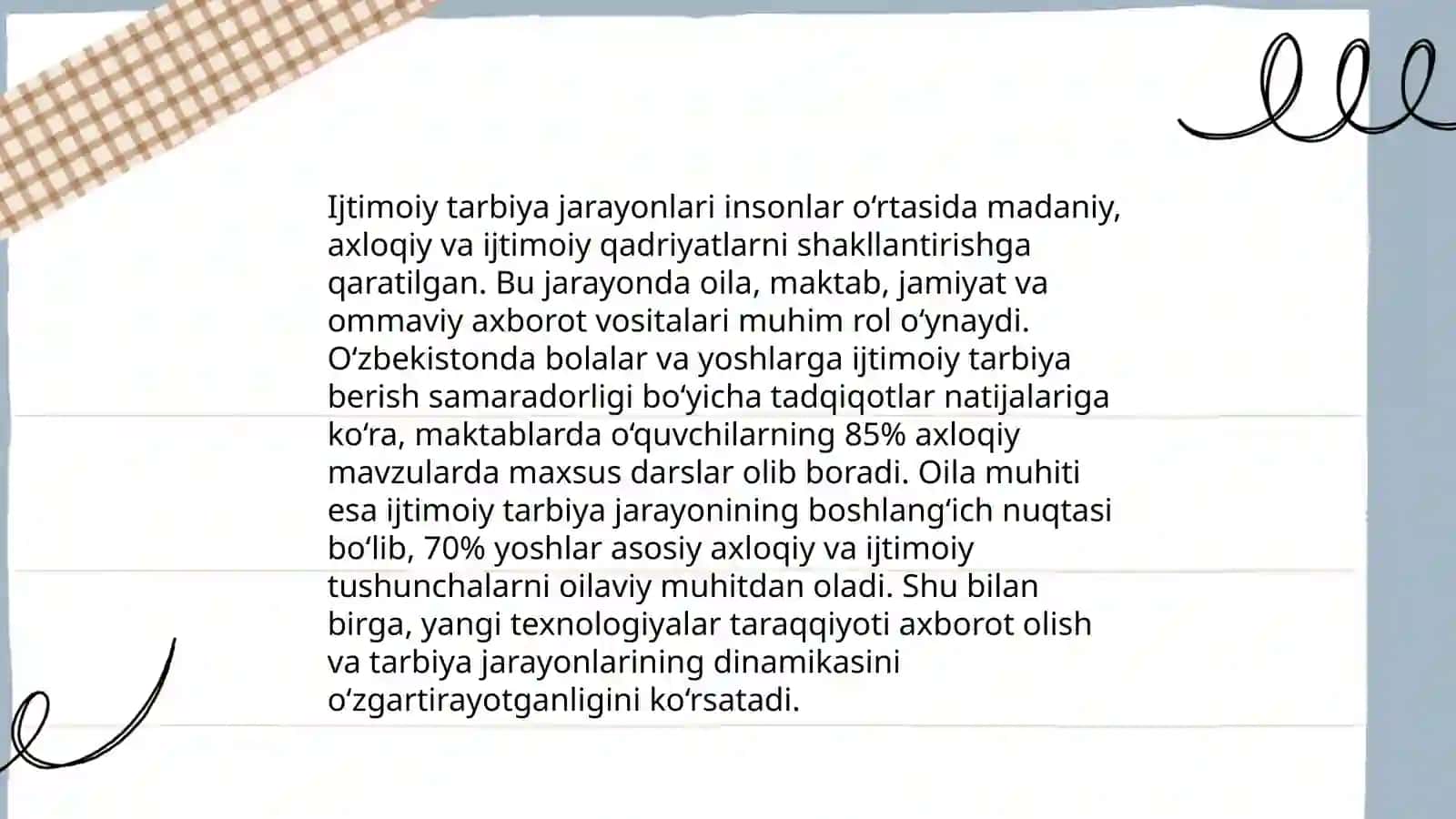 Ijtimoiy pedagogika nazariyalari 4