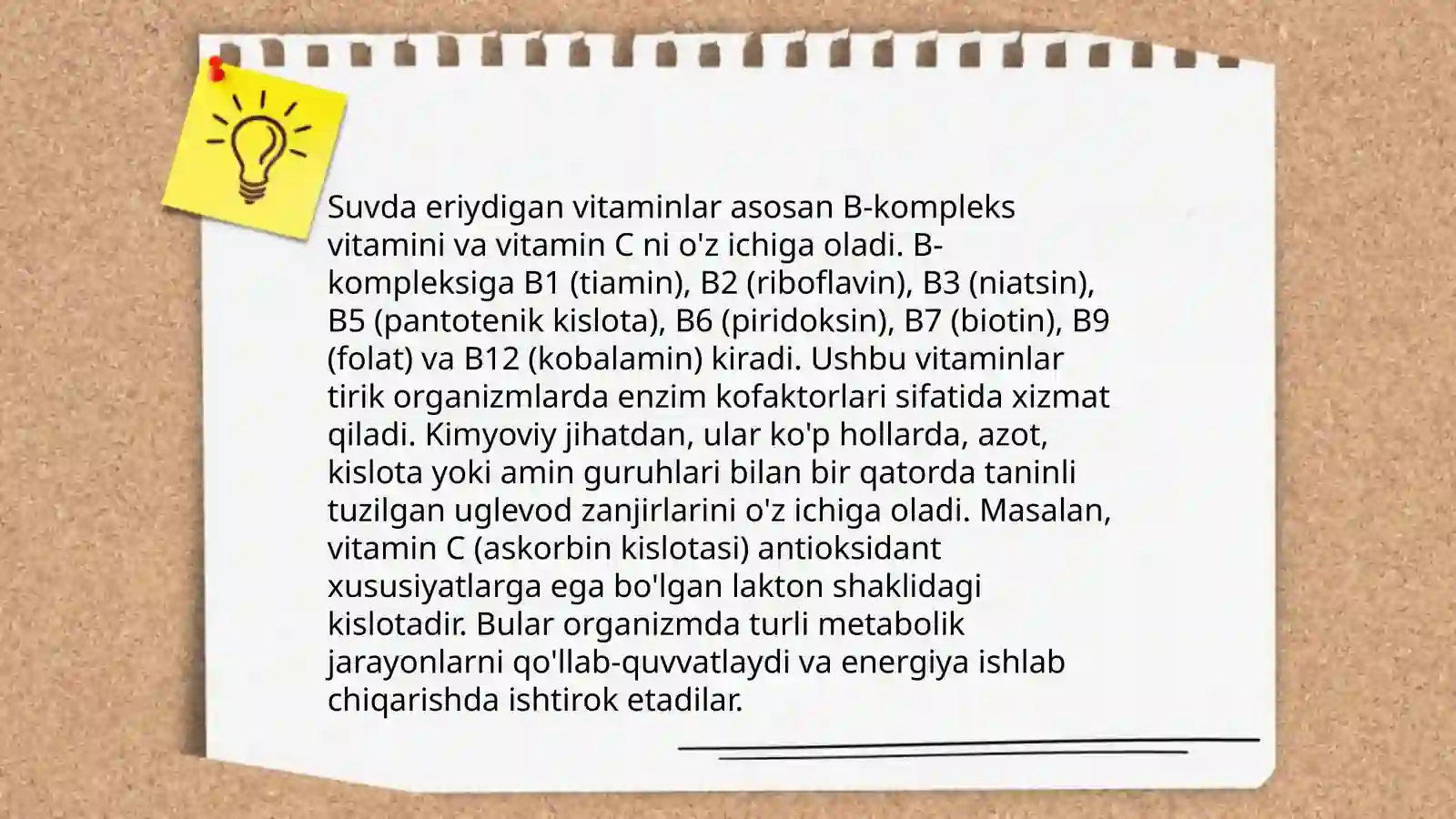 Suvda eriydigan vitaminsimon moddalar 4