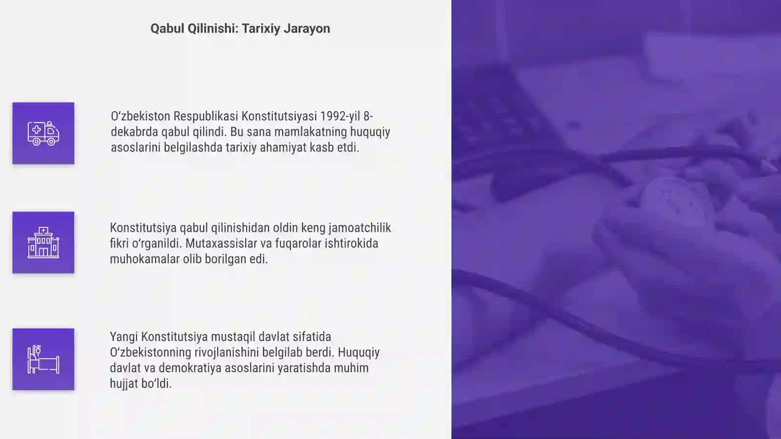 O'zbekiston Respublikasining Konstitutsiyasi 4
