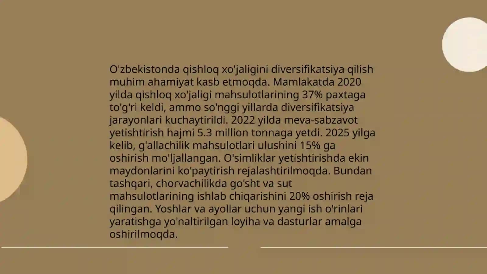 O’zbekston Respublikasida qishloq xo’jaligi Va sanoat sohasidagi o’zgarishlar 4