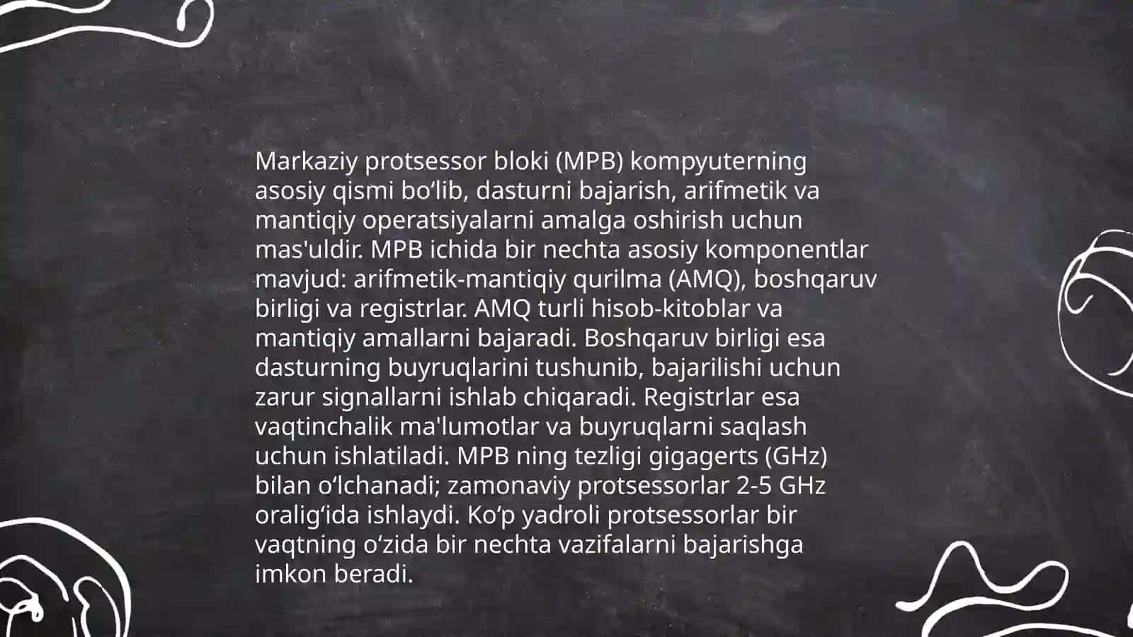 Kompyuter arxitekturasi va tuzilishi 4