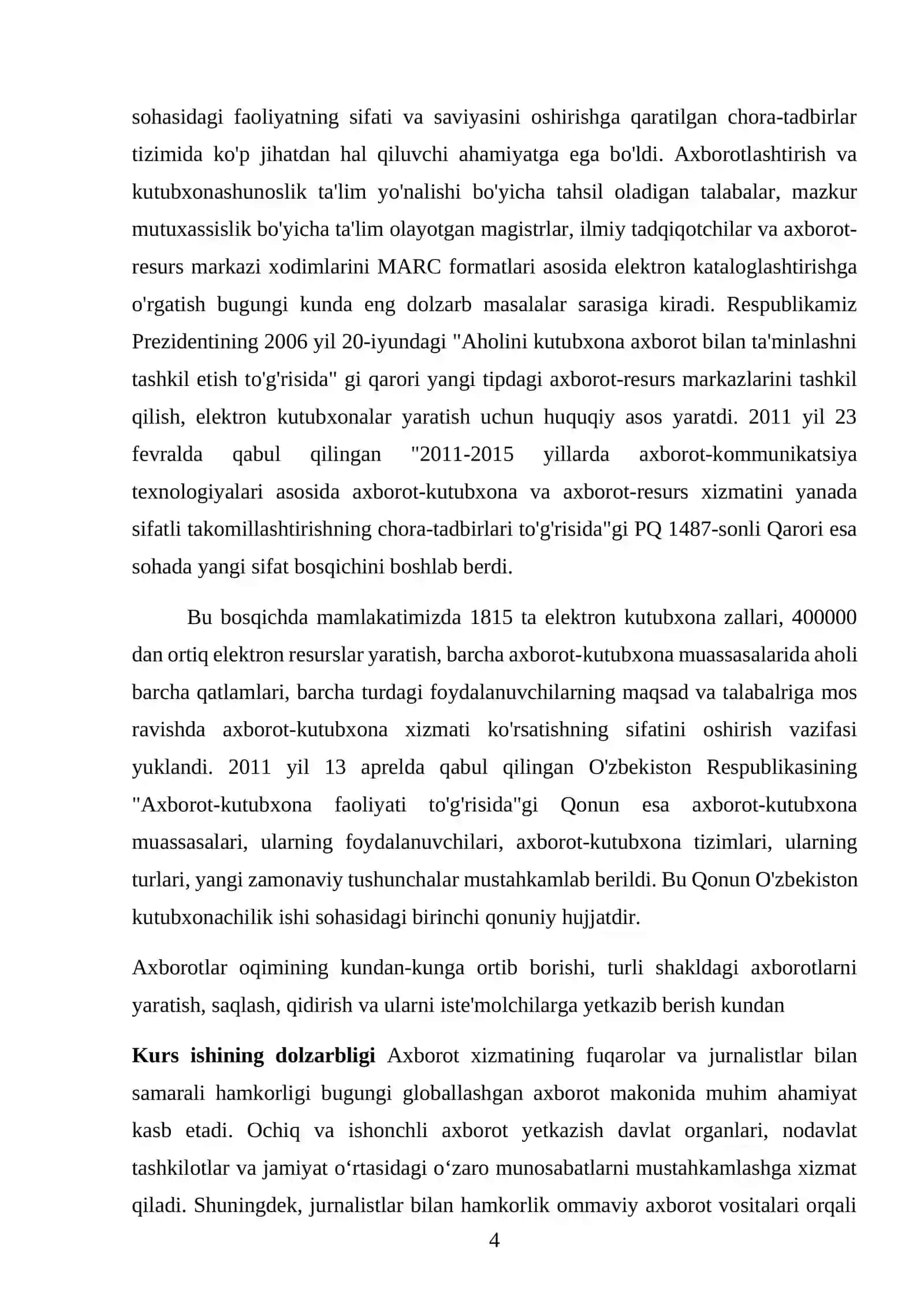 Axborot xizmatining fuqarolar va jurnalistlar bilan hamkorligi 4
