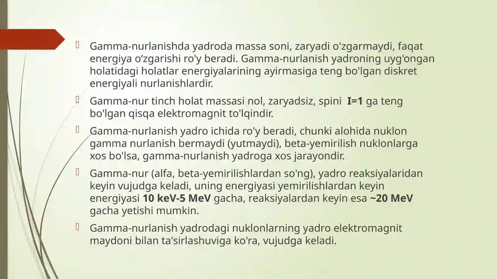 Gammanurlarining moddalar bilan o'zaro ta'siri 4