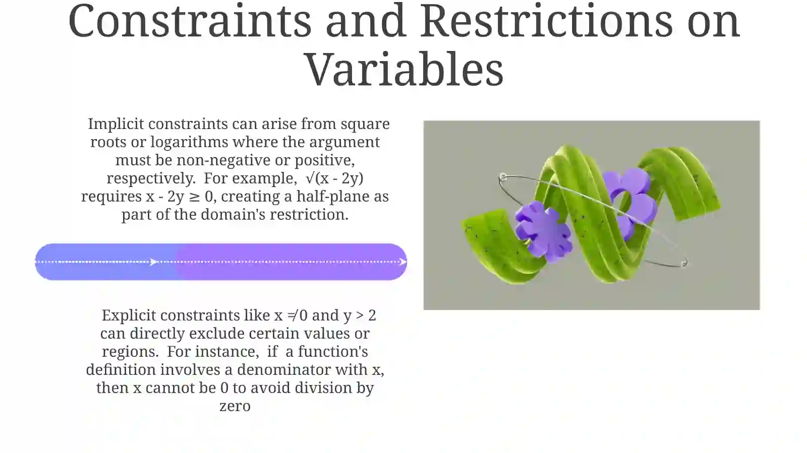 Definition of a multivariable function domain of Definition 4