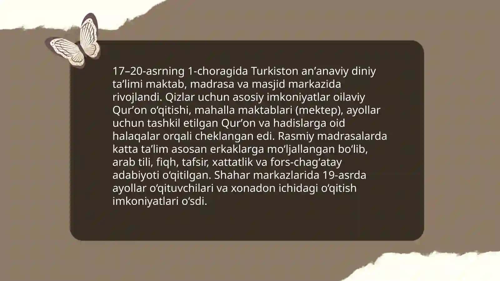 Turkiston 17-asrda ayollar talimi 4