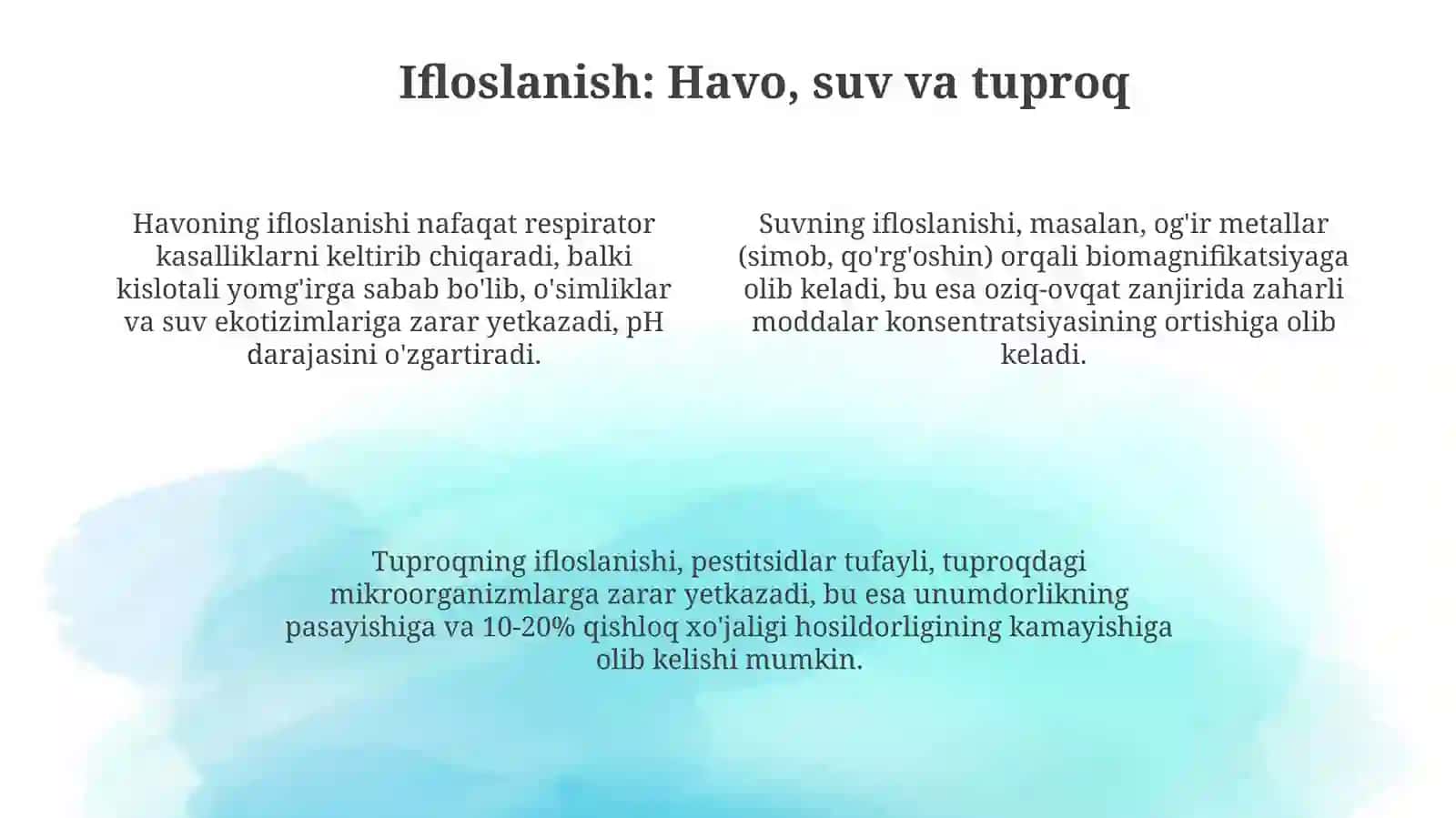 Ekologikmuomolar 4
