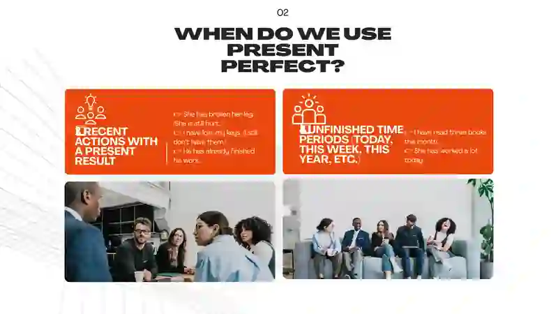 PRESENT PERFECT TENSE 4