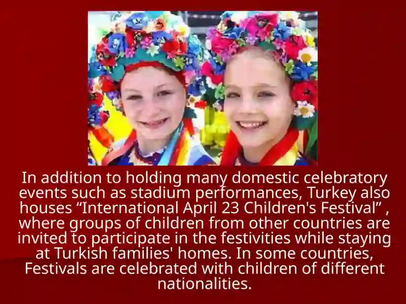 THE NATIONAL FESTİVALS INTURKEY 4