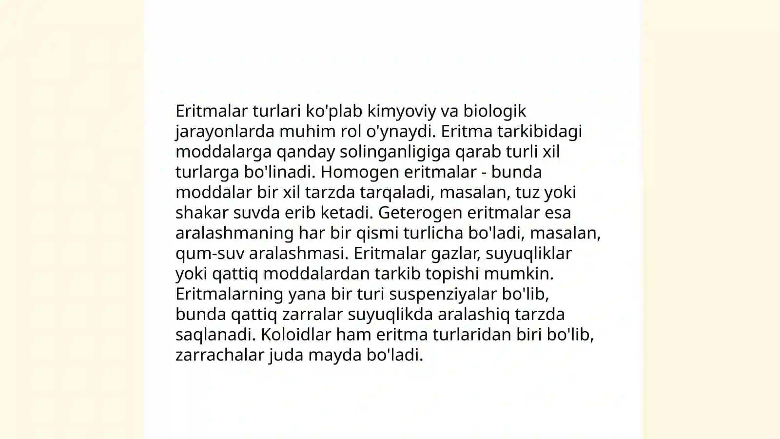 Eritma va uning xossalari 4
