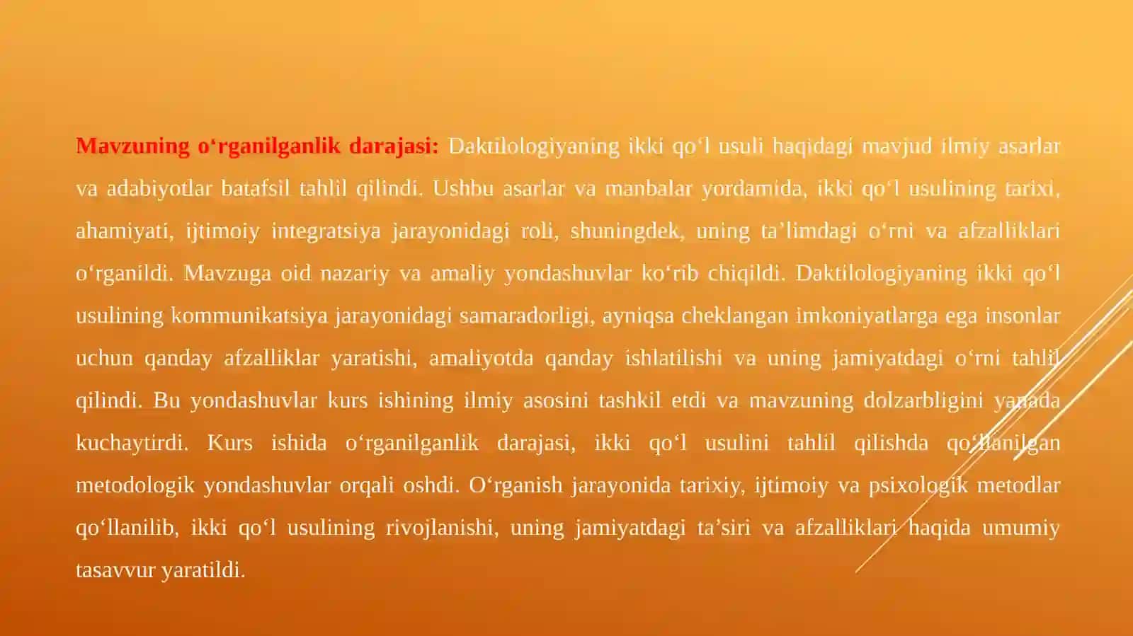 Daktilologiyada ikki qo'lusuli ning ahamiyati va afzalliklari 4