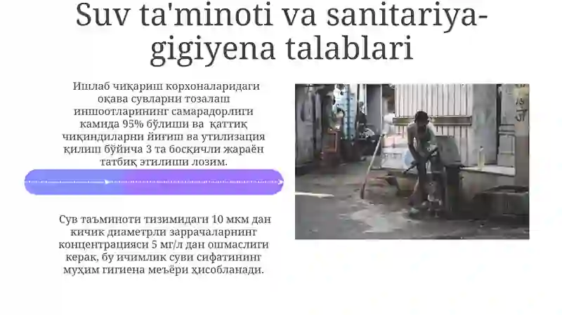 Sanitariya va mehnat gigiyenasi asoslari 4