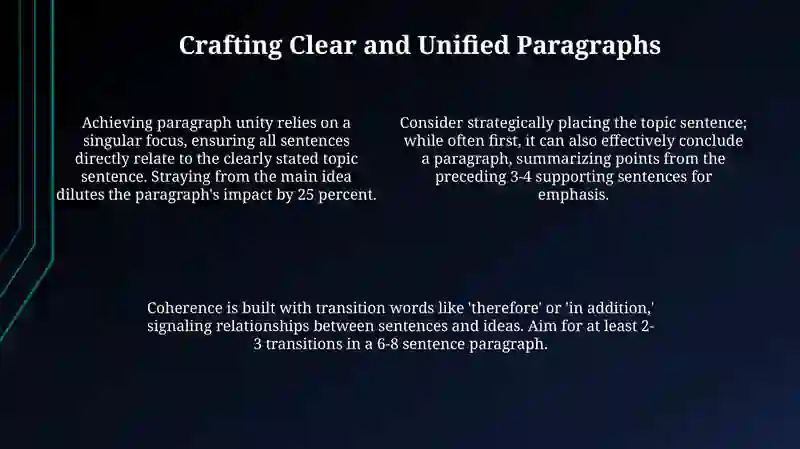 Paragraph structure 4