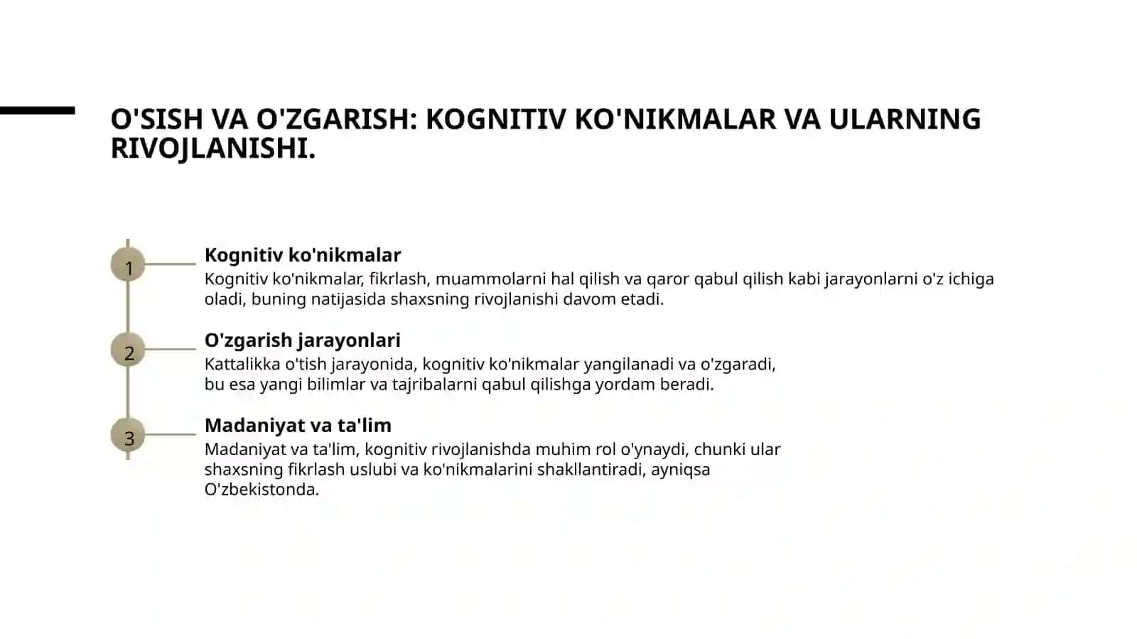 Yetuklik davrida kognitiv soha rivojlanish xususiyatlari 4