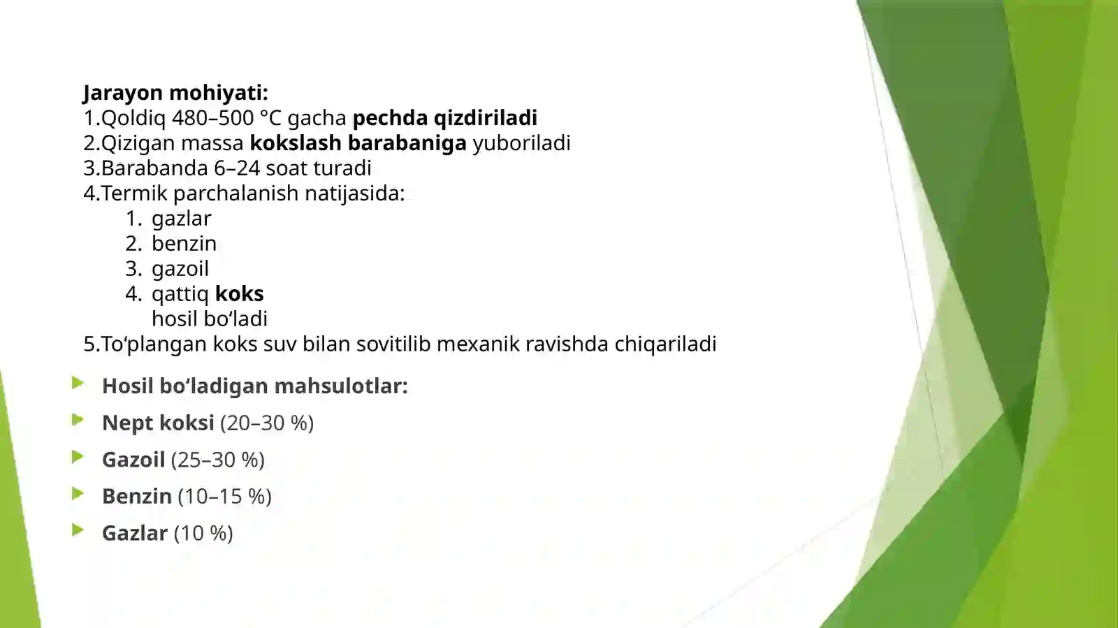 NEFT VA GAZ KIMYOSI XALILOV TURABOYNING NEFTNI BIRLAMCHI QAYTA ISHLASH FANIDAN TAYYORLAGAN TAQDIMOTI2025-YIL 4