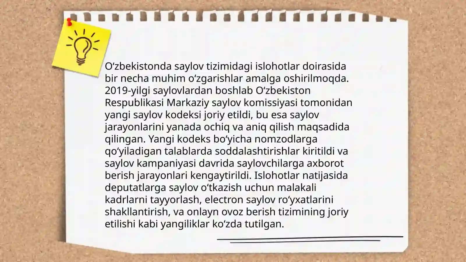 O'zbekistonda demokratik fuqorolik jamiyati asoslarining shakillanishi, amalga oshirilayotgan siyosiy islohatlar 4