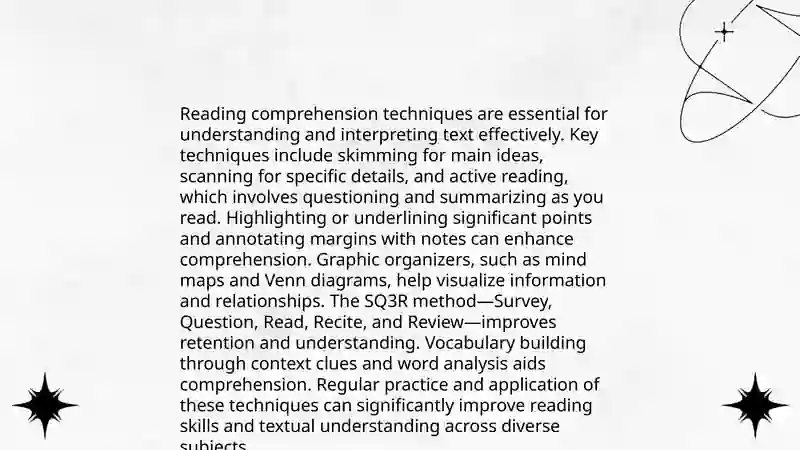 Techniques to develop receptive skills 4