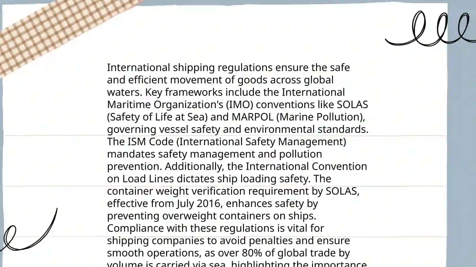 Shipping goods for logistics 4
