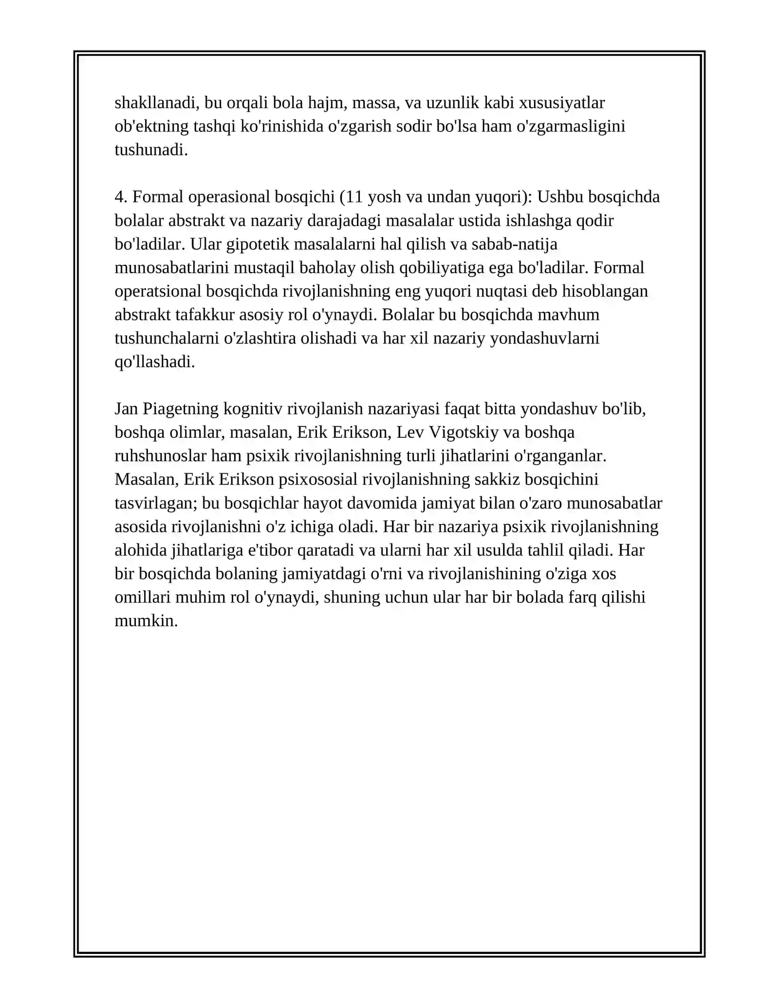 PSIXIK RIVOJLANISHNING ASOSIY QONUNIYATLARI 4