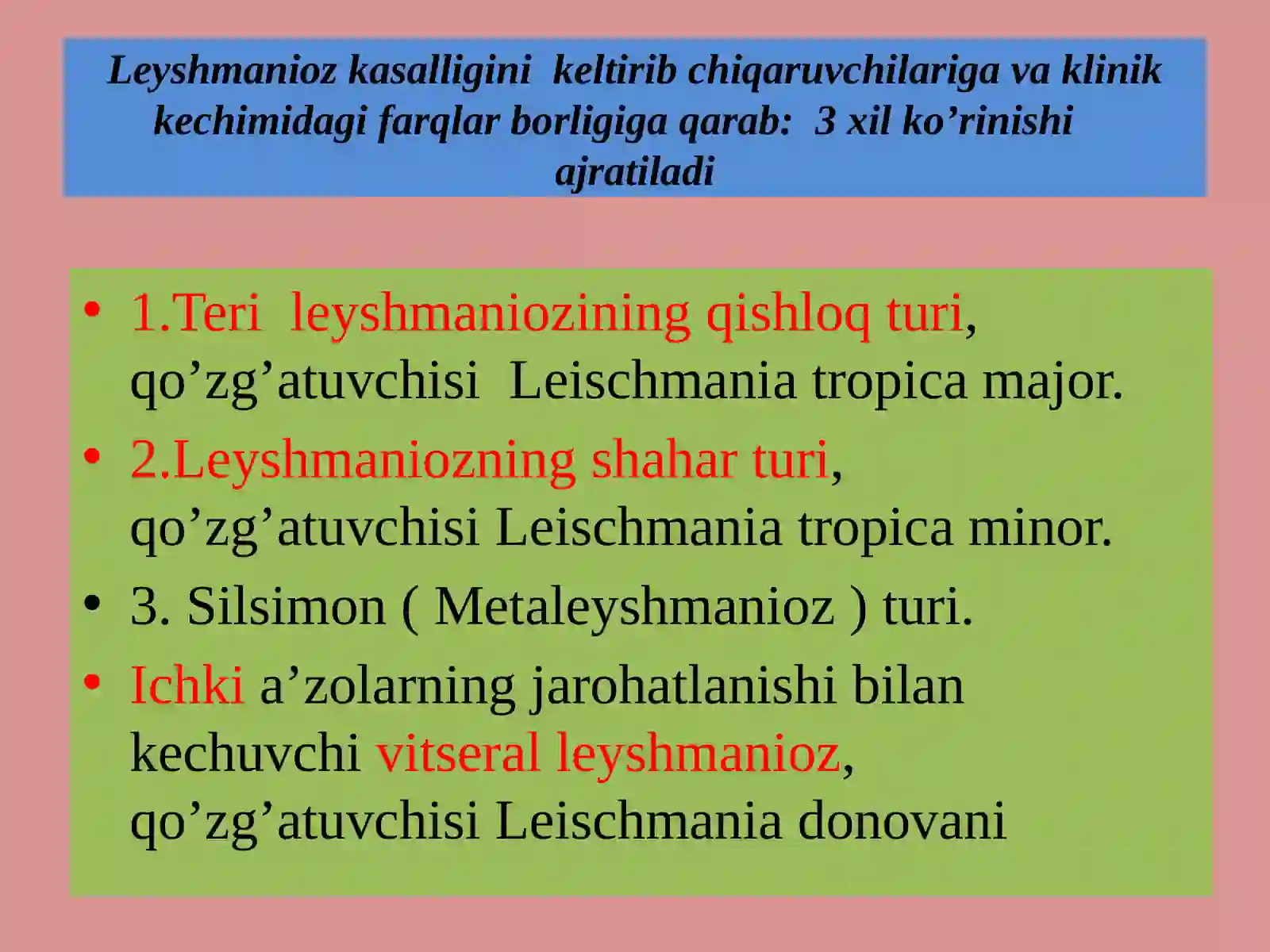 TERI LEYSHMANIOZI 4