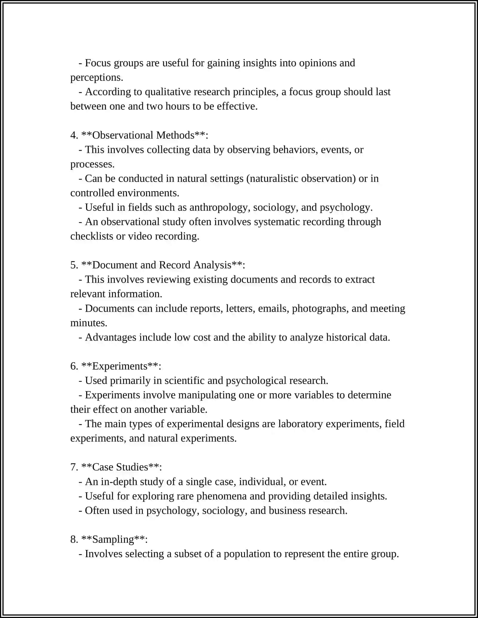DESIGNING DATA COLLECTION TOOLS 4