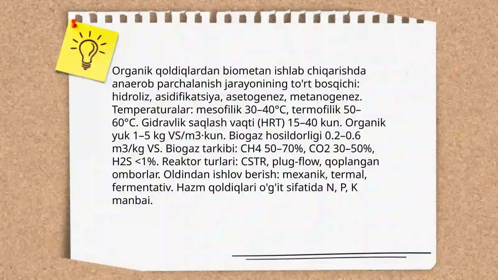 Oziq ovqat maxsulotlari ishlab chiqarish korxonalari qoldiq maxsulotlarini qayta ishlash va oqova suvlarni tozalash 4