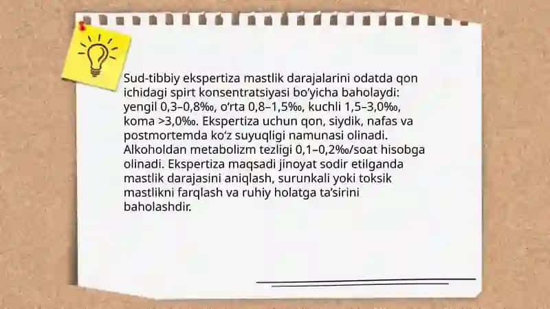 Mastlik holda sodir etilgan jinoyat uchun javobgarlik 4