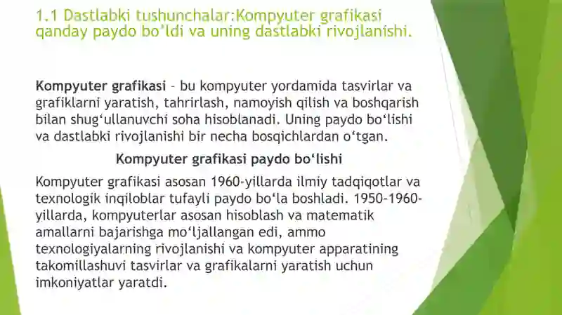 Kompyuter grafikasi tarixi 4