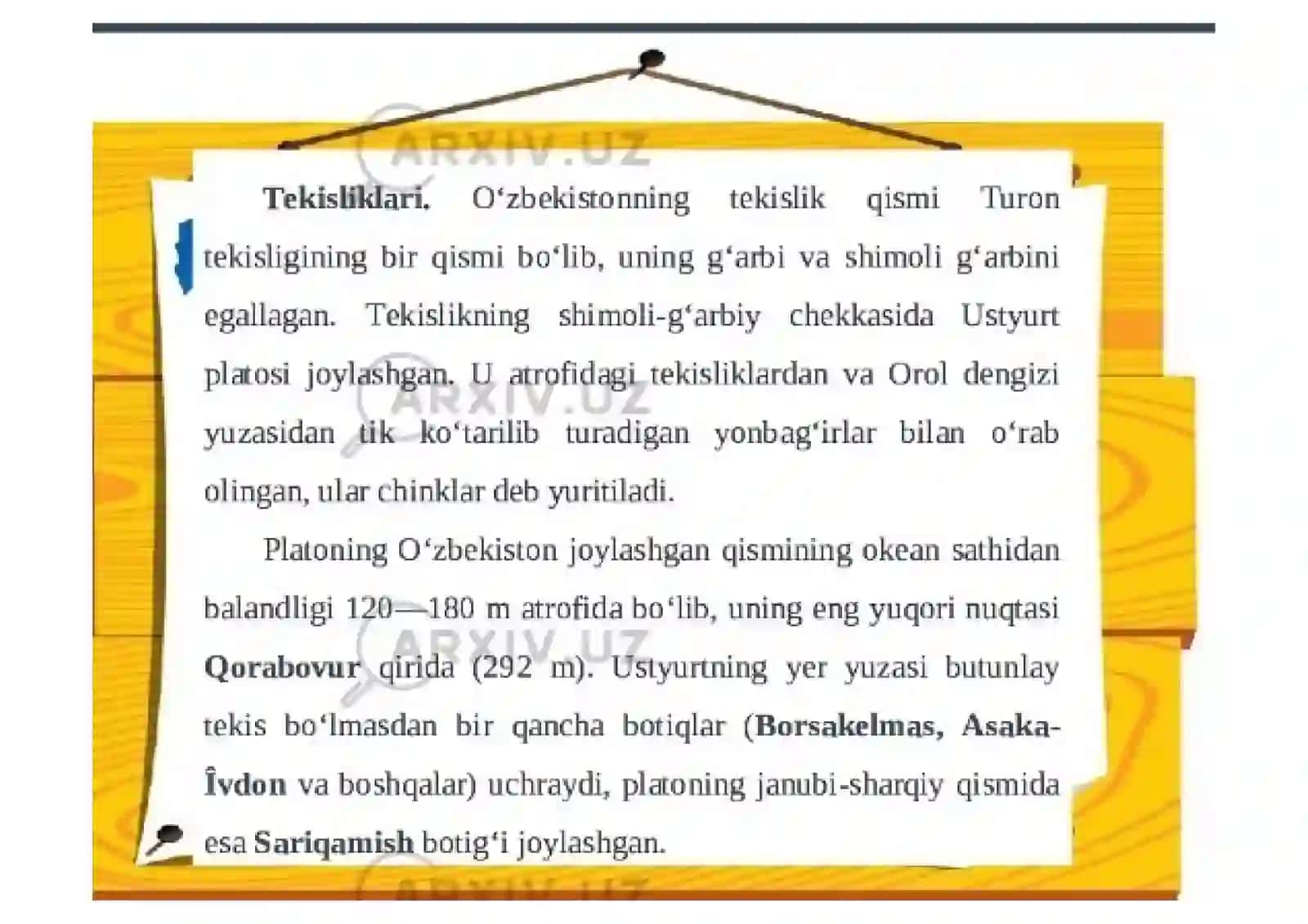 yer yuzining geologik tuzilishi 4
