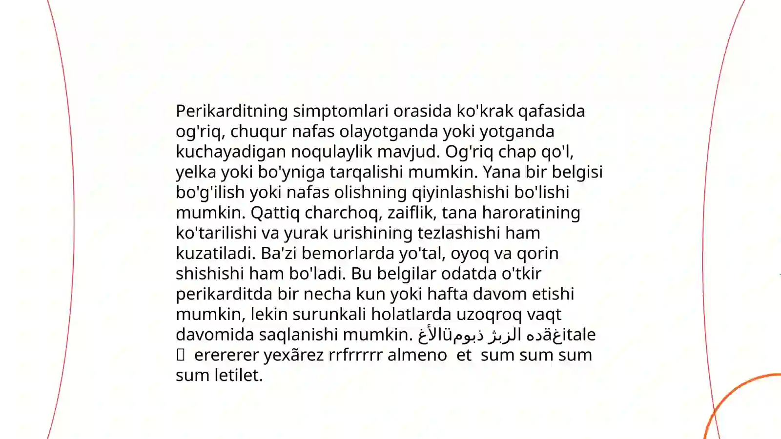 Perikardit kassaligi 4