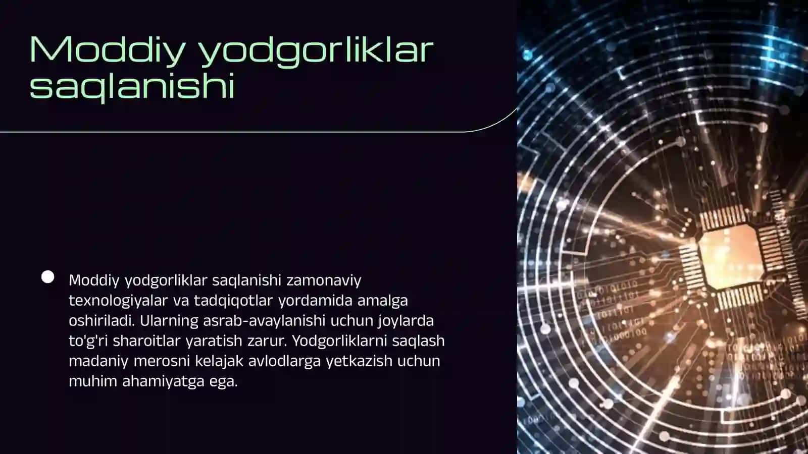Moddiy va madaniy yodgorliklarni rivojlanish boshqichlari 4