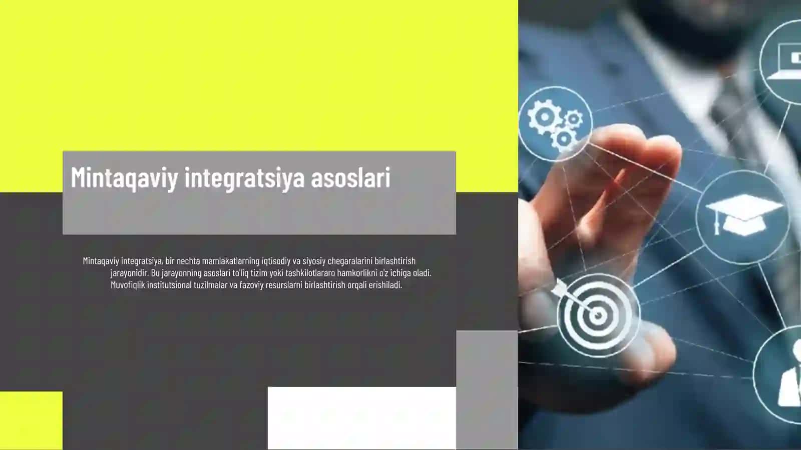 Mintaqaviy iqtisodiy integratsiyada institutsianal muvofiqlik masalalari 4