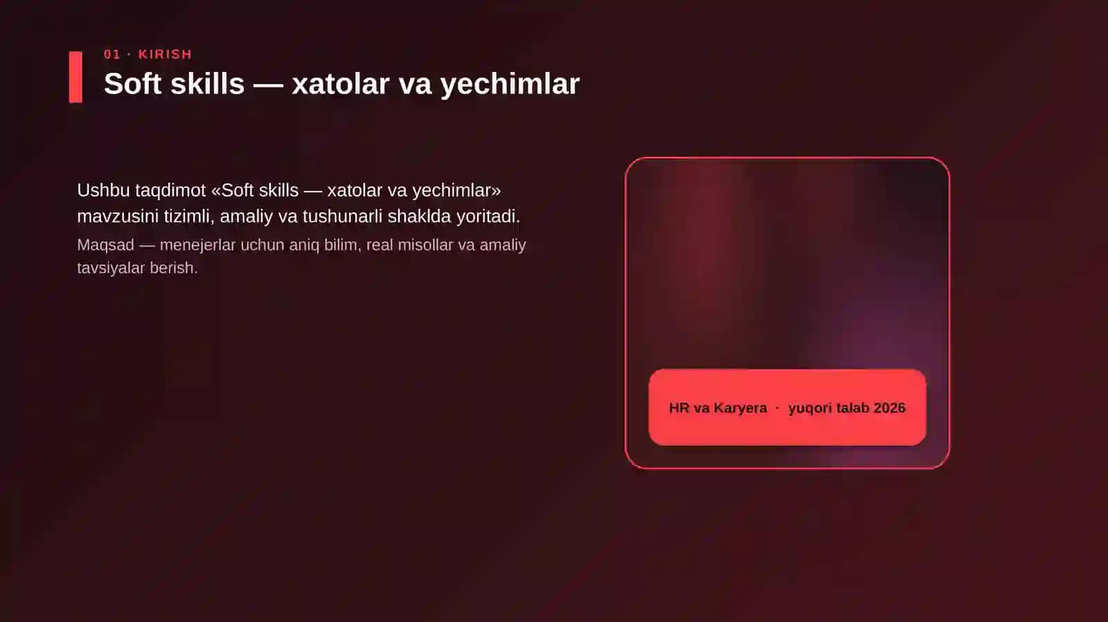 Soft skills — xatolar va yechimlar 4