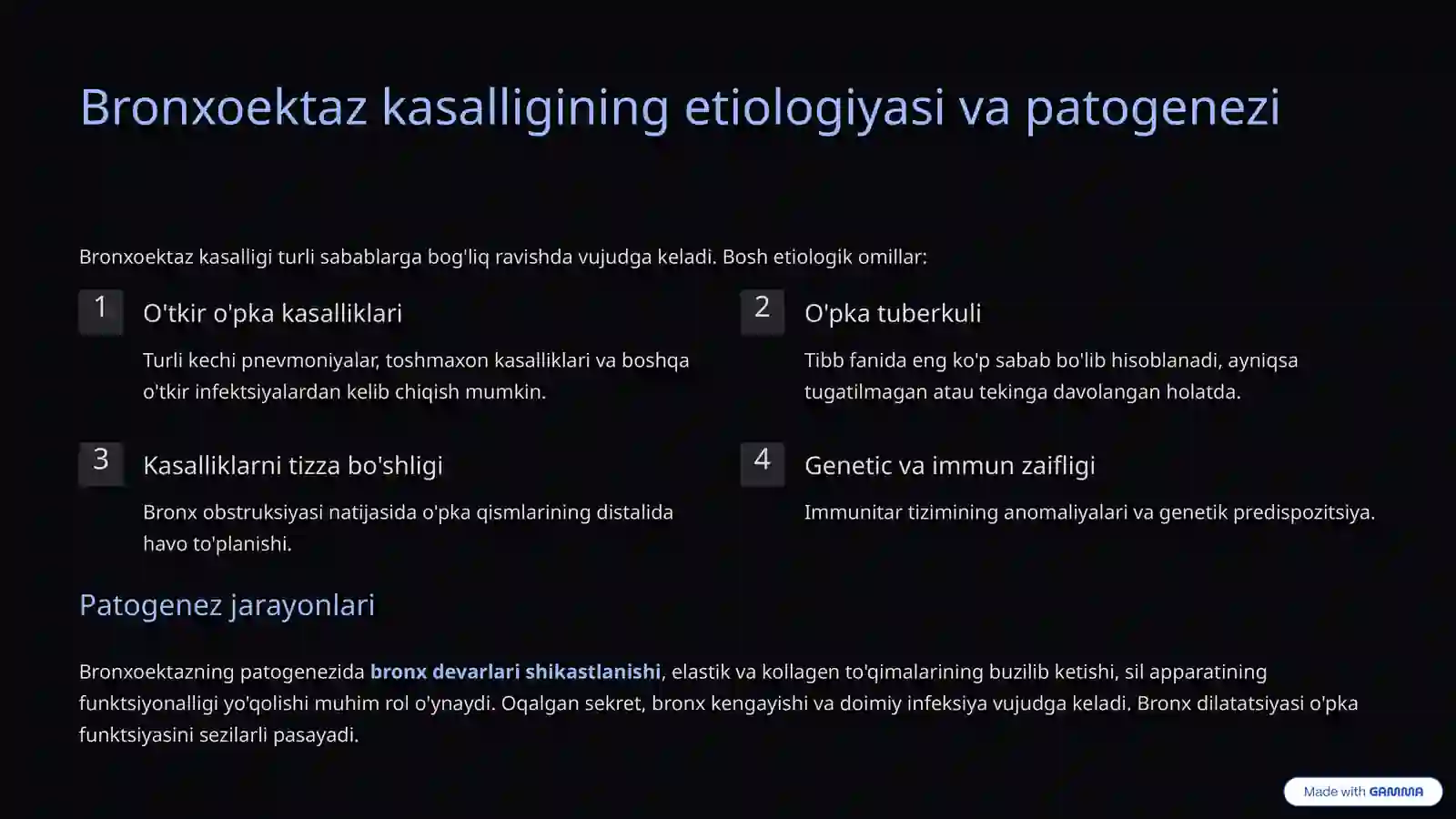 O'pkada bo'shliq sindromi 4