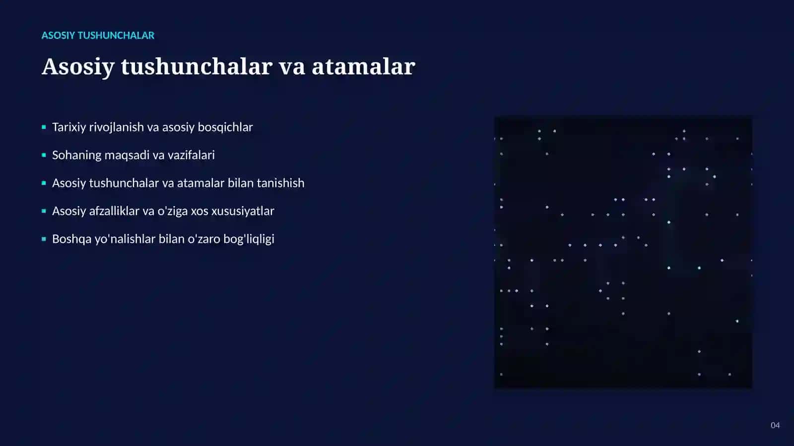 SUN'IY INTELLEKT • AI VA BULUTLI TEXNOLOGIYALAR 4